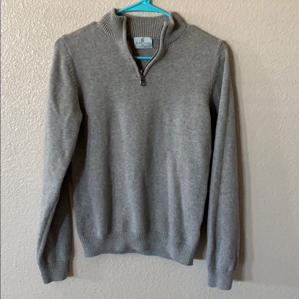 Class Club Gray Sweater
